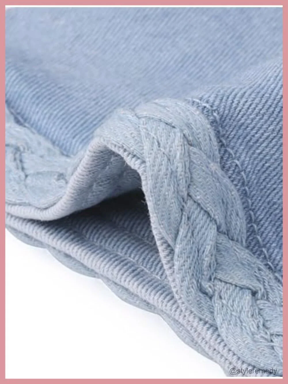 Women's Cropped Denim Jacket Collarless Long Sleeve Open Front Casual Jean
